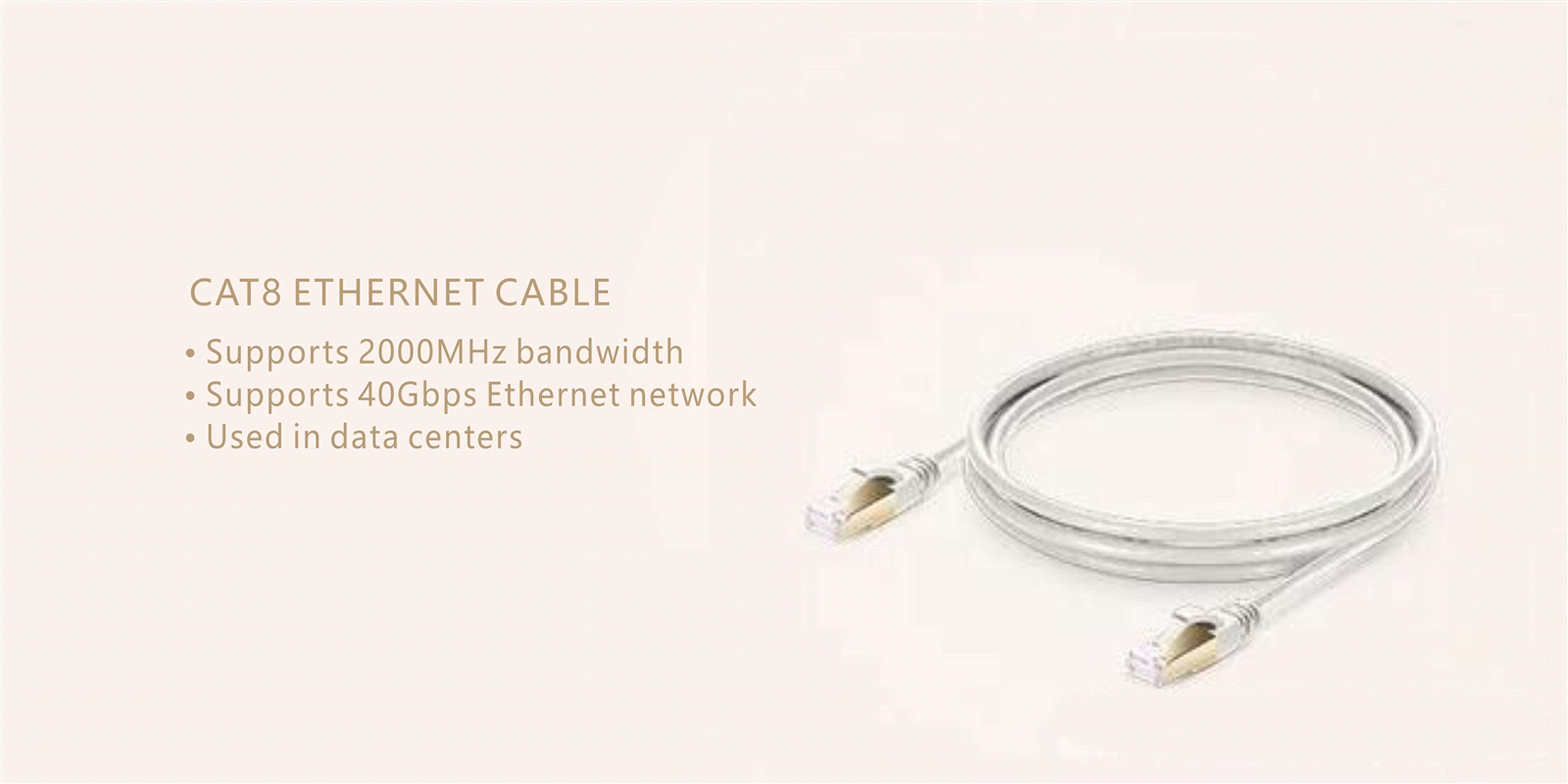 Features of Cat8 Ethernet Cable Features of Cat8 Ethernet Cable