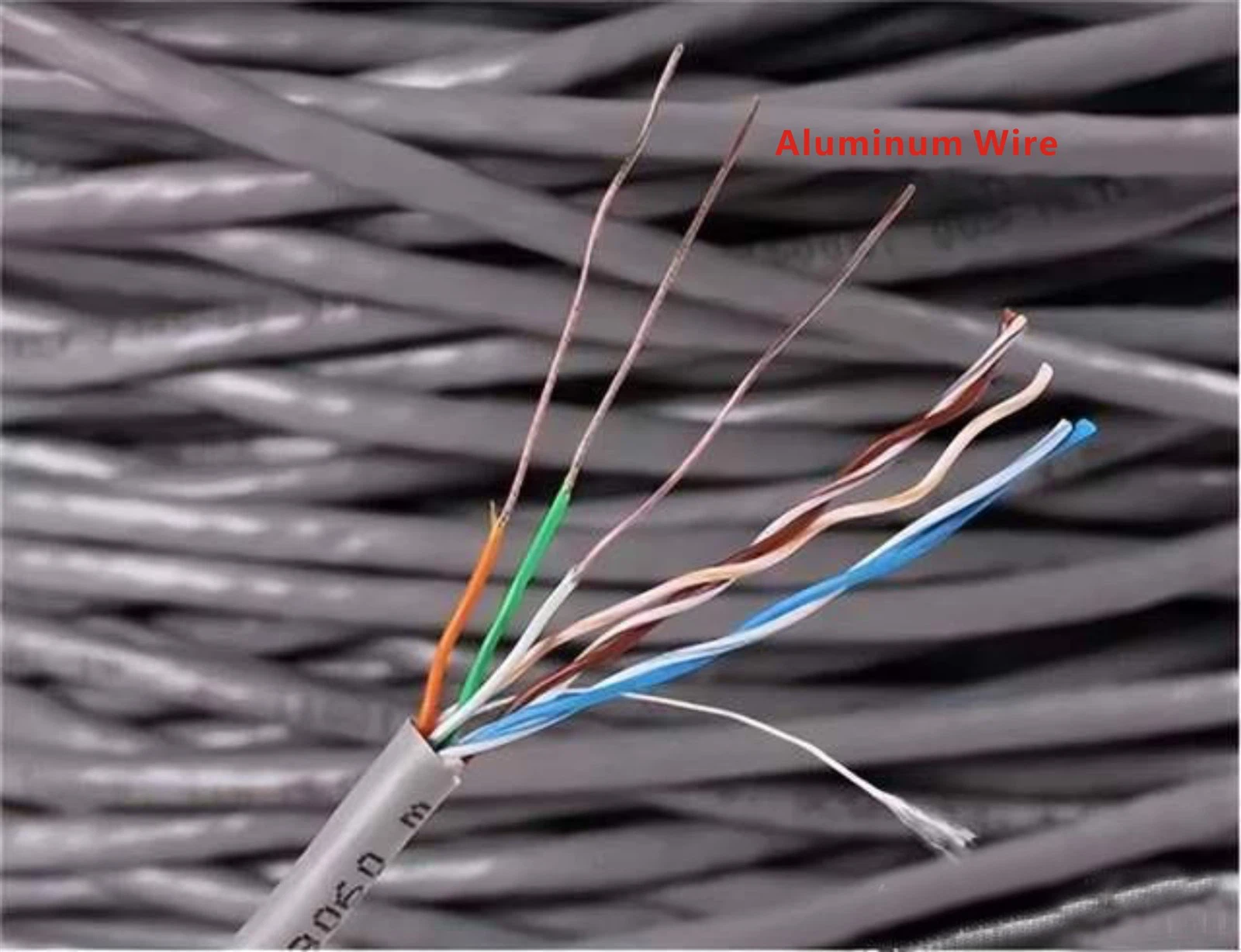 Material: Aluminum wire performance is second to oxygen-free copper. Material: Aluminum wire performance is second to oxygen-free copper.