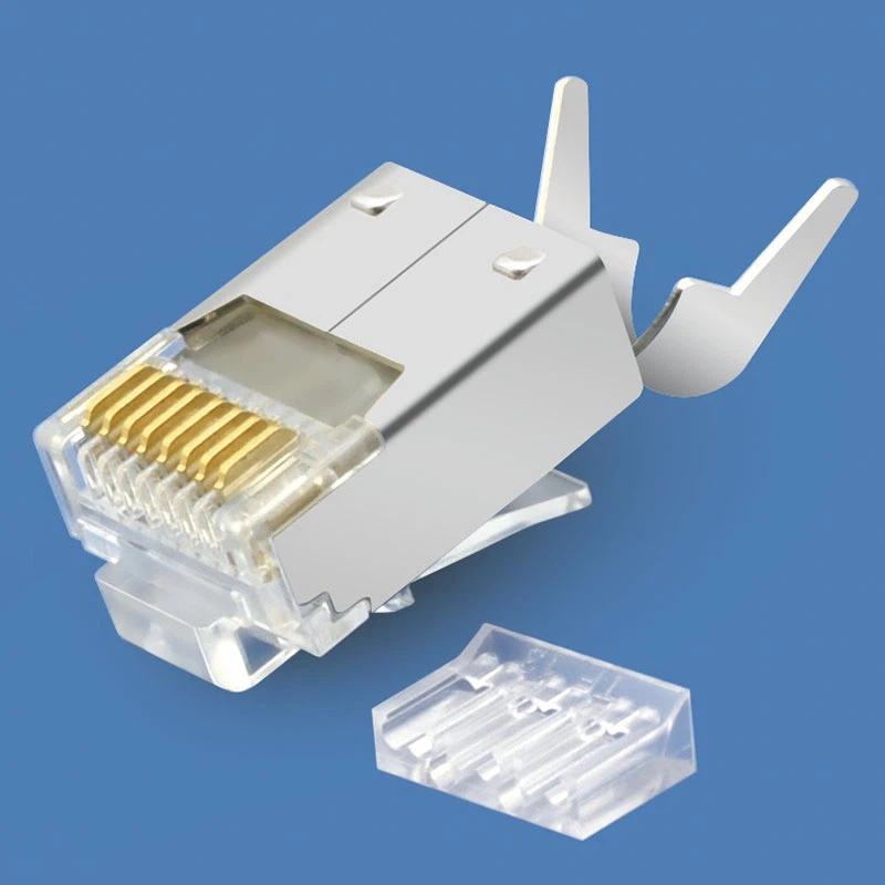 シールドCat6コネクタショートボディ