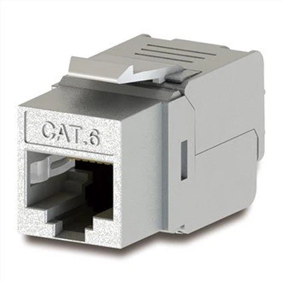 CAT6 シールド付き RJ45 メス コネクタ
