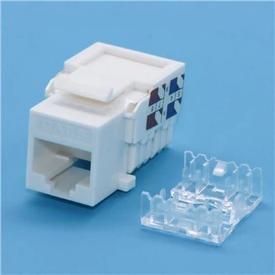 CAT6シールドされていないRJ45キーストーンカプラー