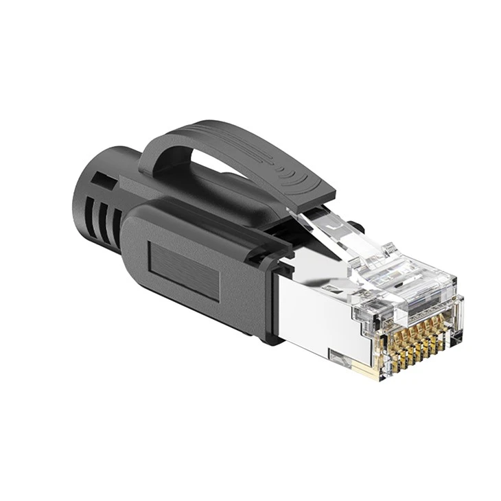 Snap-on Boot Cat6A Industrial Ethernet RJ45 Connector