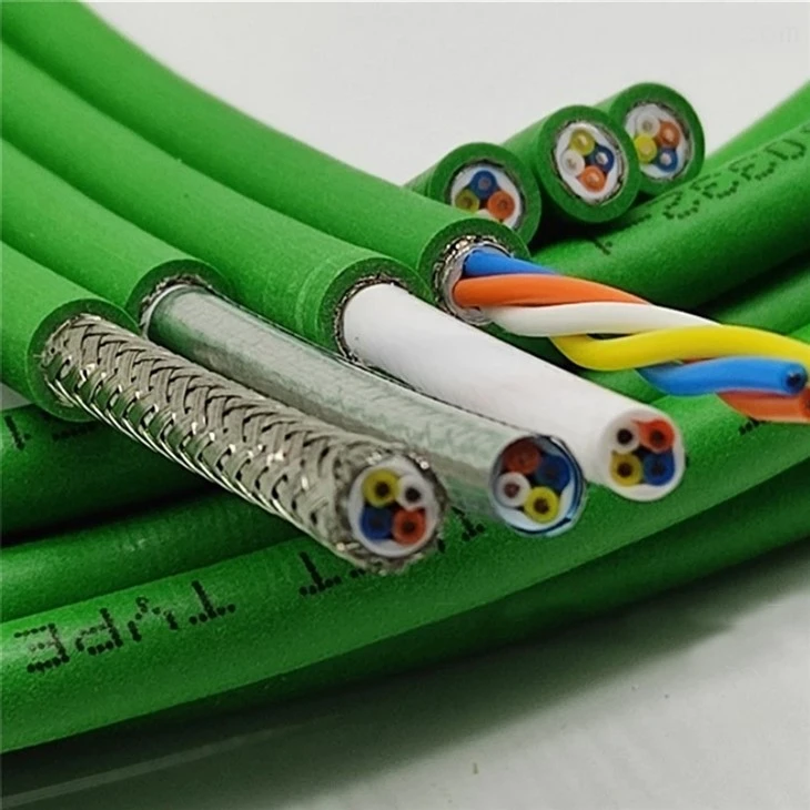 4X22AWG/19 Shielded Towline Industrial Ethernet Profinet/pn Communication Cable