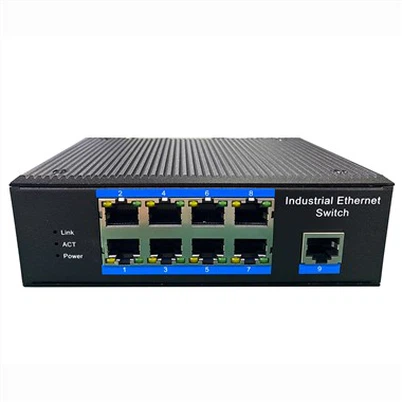 9-ポート10/100Base-TX Industrial Ethernet Switch