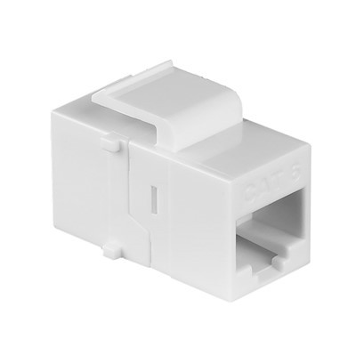 CAT5E RJ45インラインカプラーフィードスルーキーストーンエクステンダー