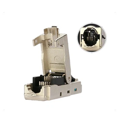 OEM CAT 7 10 GシールドイーサネットRJ45プラグ