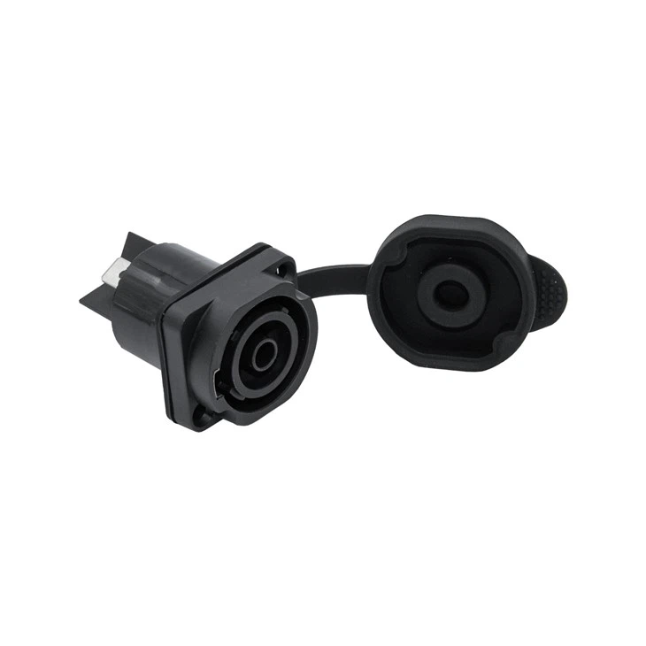 Compact D-size Waterproof Female Power-out Socket