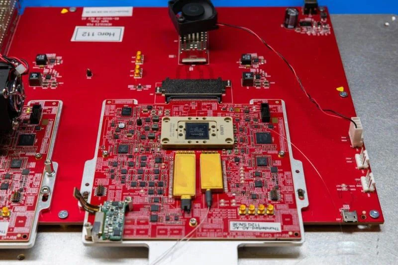 the electrical signals from the ICR can be fed into the Orion DSP on the electrical side. the electrical signals from the ICR can be fed into the Orion DSP on the electrical side.