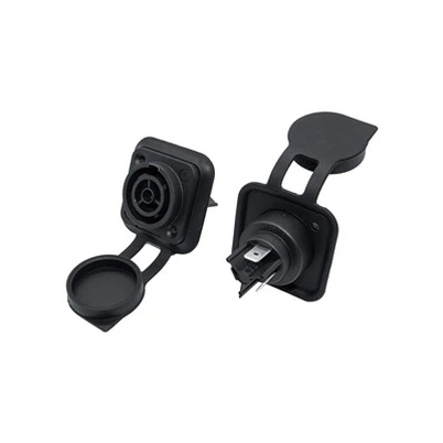 Lockable 3-コアデバイス電源ソケットコネクタ